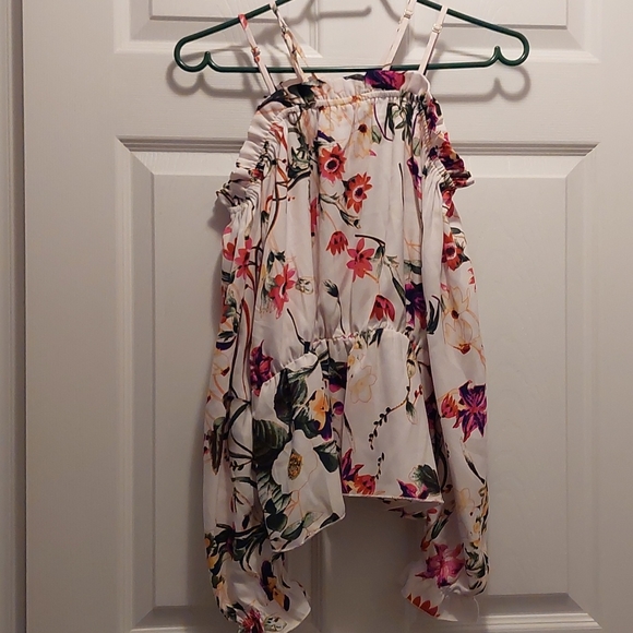 Floral off the shoulder blouse - Picture 2 of 3